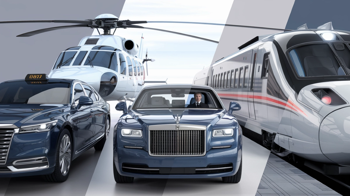 Les différents mode de transfert gare aéroports : route rail air